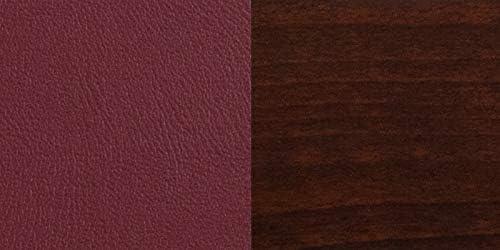 image:imageFlash Furniture Darby Series Slat Back Walnut Wood Restaurant Barstool Black Vinyl SeatBurgundy Vinyl SeatWalnut Wood Frame