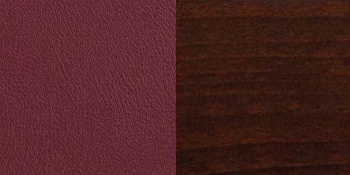 image:imageFlash Furniture Lacey Series Solid Back Mahogany Wood Restaurant Barstool Black Vinyl SeatBurgundy Vinyl SeatWalnut Wood Frame