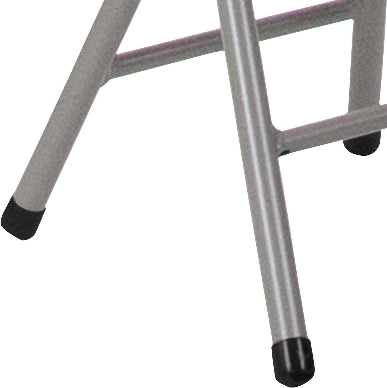 image:imageFlash Furniture Micah Foldable Stool with Black Plastic Seat and Titanium Gray Frame Pack of 2set of 2