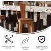 Flash Furniture Carly Commercial Grade 30″ High Black Metal Indoor-Outdoor Bar Height Stool with Back and Black Polystyrene Seat(Orange/Teak)