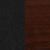 Flash Furniture Darby Series Slat Back Walnut Wood Restaurant Barstool – Black Vinyl Seat(Black Vinyl Seat/Walnut Wood Frame)