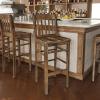 Flash Furniture HERCULES Series School House Back Walnut Wood Restaurant Barstool(Antique Copper)