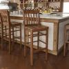 Flash Furniture HERCULES Series School House Back Walnut Wood Restaurant Barstool(Walnut)