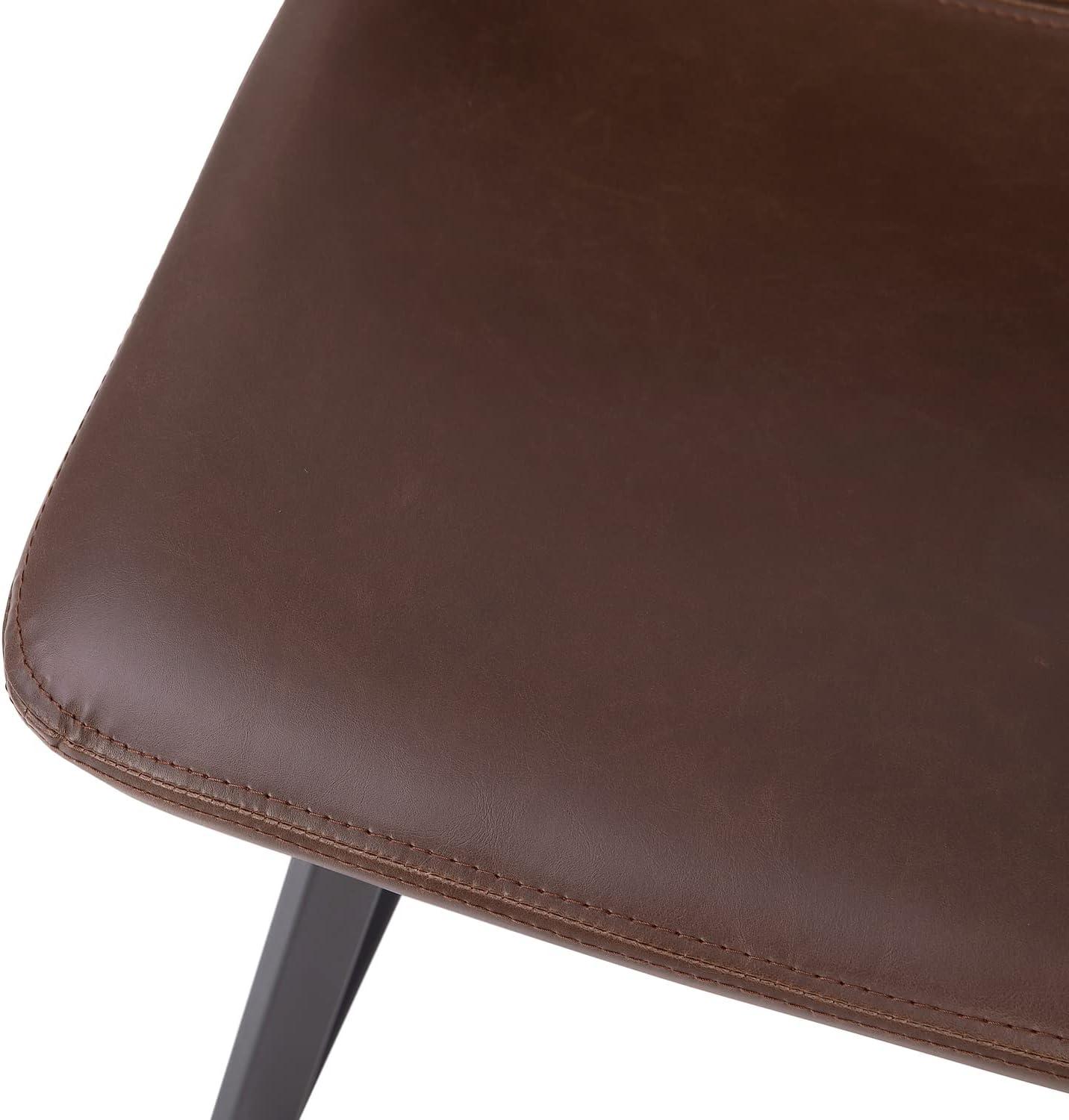 image:imageFlash Furniture Caleb Modern Armless 24 Inch Counter Height Stools Commercial Grade wFootrests and Matte Metal Frames Set of 2