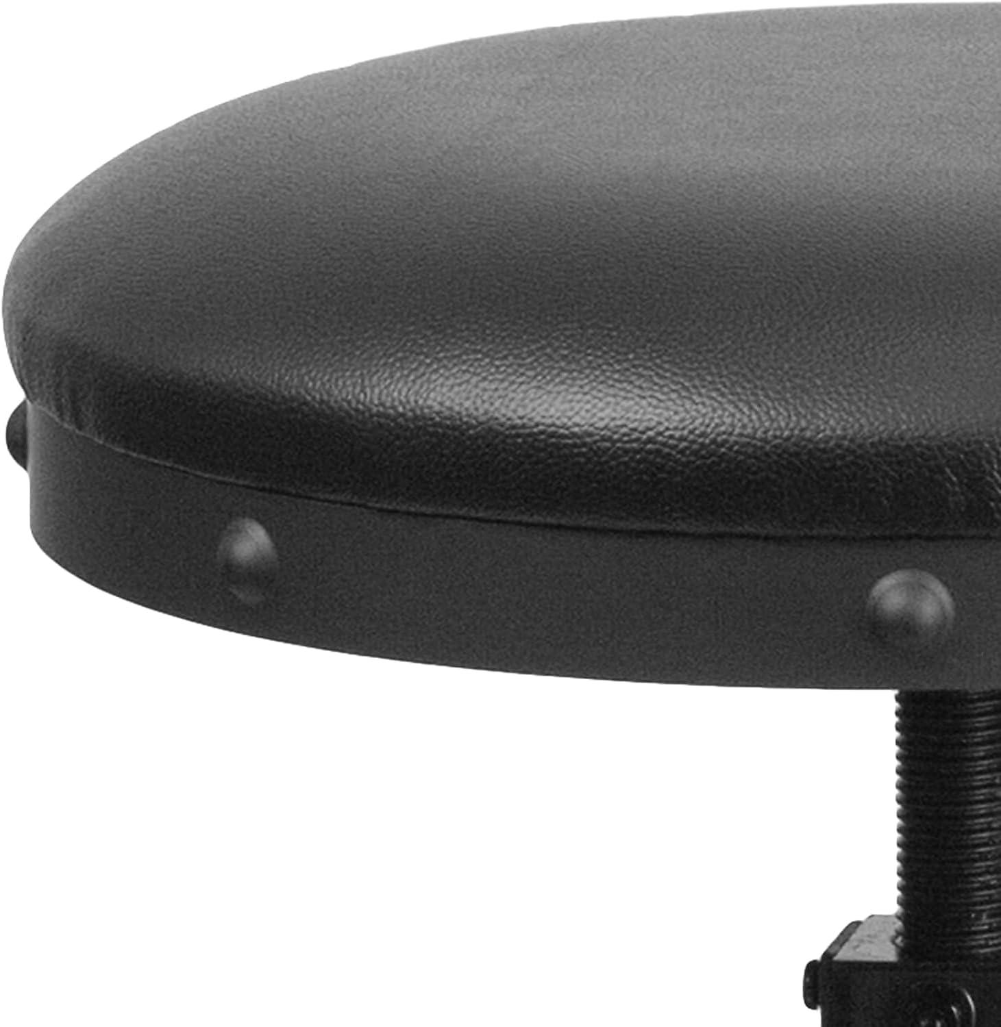 image:imageFlash Furniture Carrington 30 Barstool with Swivel Lift Black LeatherSoft SeatSet of 1