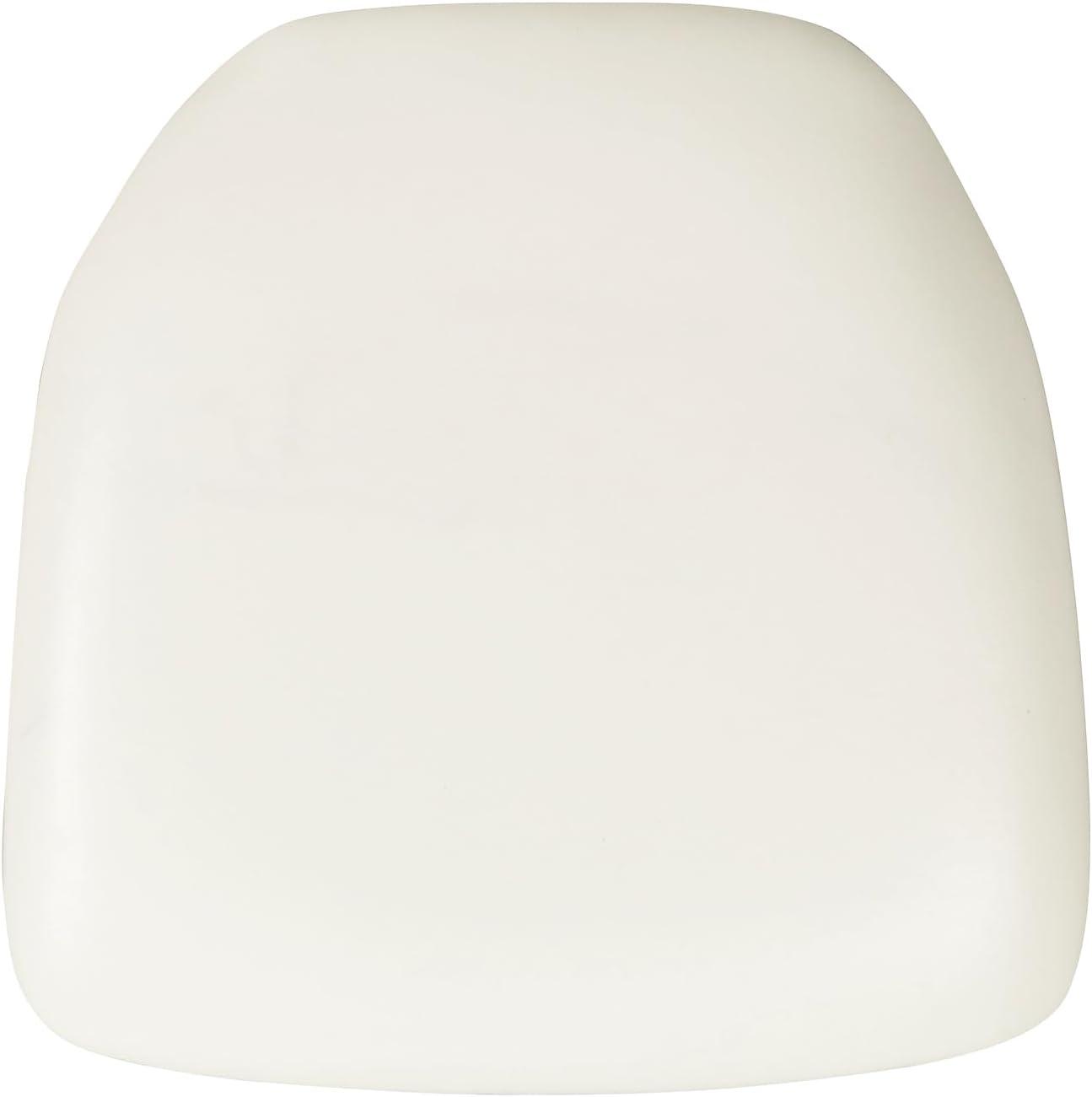 image:imageFlash Furniture Hard Gold Vinyl Chiavari Chair CushionWhite Vinyl