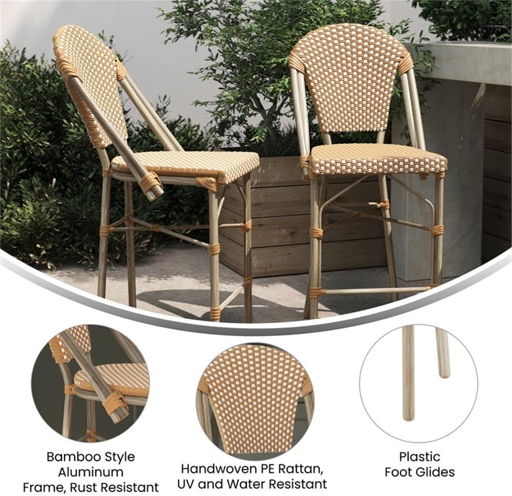 image:imageFlash Furniture SDAAD642001FCSNATWHLTNATGG 26 NATWhite French Stool