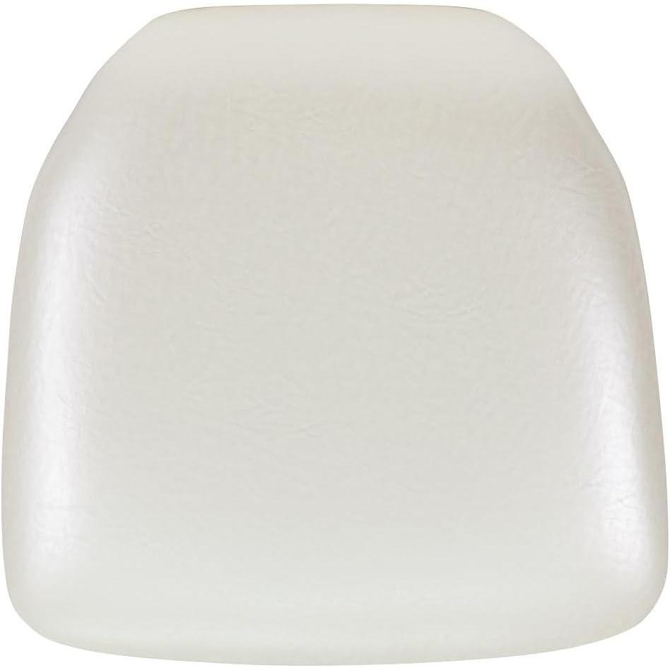 image:imageFlash Furniture Hard Gold Vinyl Chiavari Chair CushionIvory Vinyl
