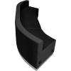 Flash Furniture HERCULES Alon Series Black LeatherSoft Reception Configuration, 3 Pieces(Black)