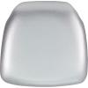 Flash Furniture Hard Gold Vinyl Chiavari Chair Cushion(Silver Vinyl)
