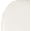 Flash Furniture Hard Gold Vinyl Chiavari Chair Cushion(White Vinyl)