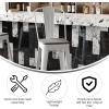 Flash Furniture Kai Commercial 30″ High Indoor-Outdoor Bar Height Stool – White Galvanized Steel Frame – Gray Square All-Weather Poly Resin Seat – Removable Back(White/Gray)