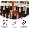 Flash Furniture Kai Commercial 30″ High Indoor-Outdoor Bar Height Stool – White Galvanized Steel Frame – Gray Square All-Weather Poly Resin Seat – Removable Back(Orange/Teak)