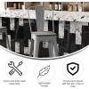 Flash Furniture Kai Commercial 30″ High Indoor-Outdoor Bar Height Stool – White Galvanized Steel Frame – Gray Square All-Weather Poly Resin Seat – Removable Back(Silver/Gray)