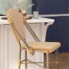 Flash Furniture SDA-AD642001-F-BS-NATWH-LTNAT-GG 30″ NAT/White French Stool