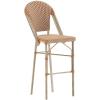 Flash Furniture SDA-AD642001-F-BS-NATWH-LTNAT-GG 30″ NAT/White French Stool
