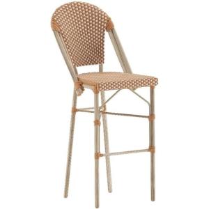 Flash Furniture SDA-AD642001-F-BS-NATWH-LTNAT-GG 30″ NAT/White French Stool