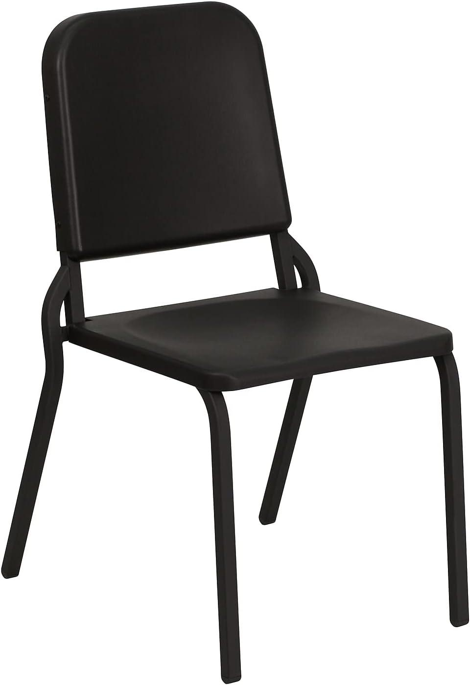 image:imageFlash Furniture 5 Pack HERCULES Series Black High Density Stackable Melody BandMusic ChairSet of 5