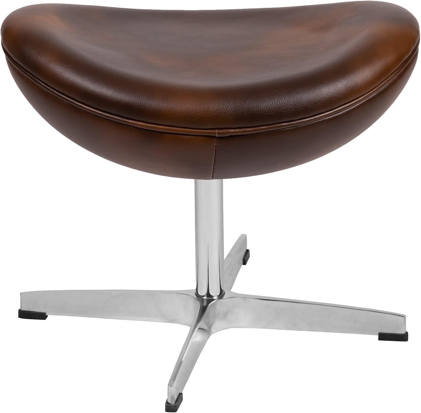 image:imageFlash Furniture Egg Series White LeatherSoft Side Reception ChairBomber Jacket Leathersoft