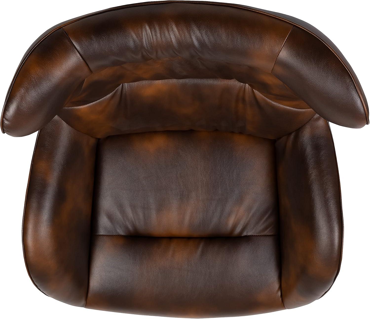 image:imageFlash Furniture Egg Series White LeatherSoft Side Reception ChairBomber Jacket Leathersoft