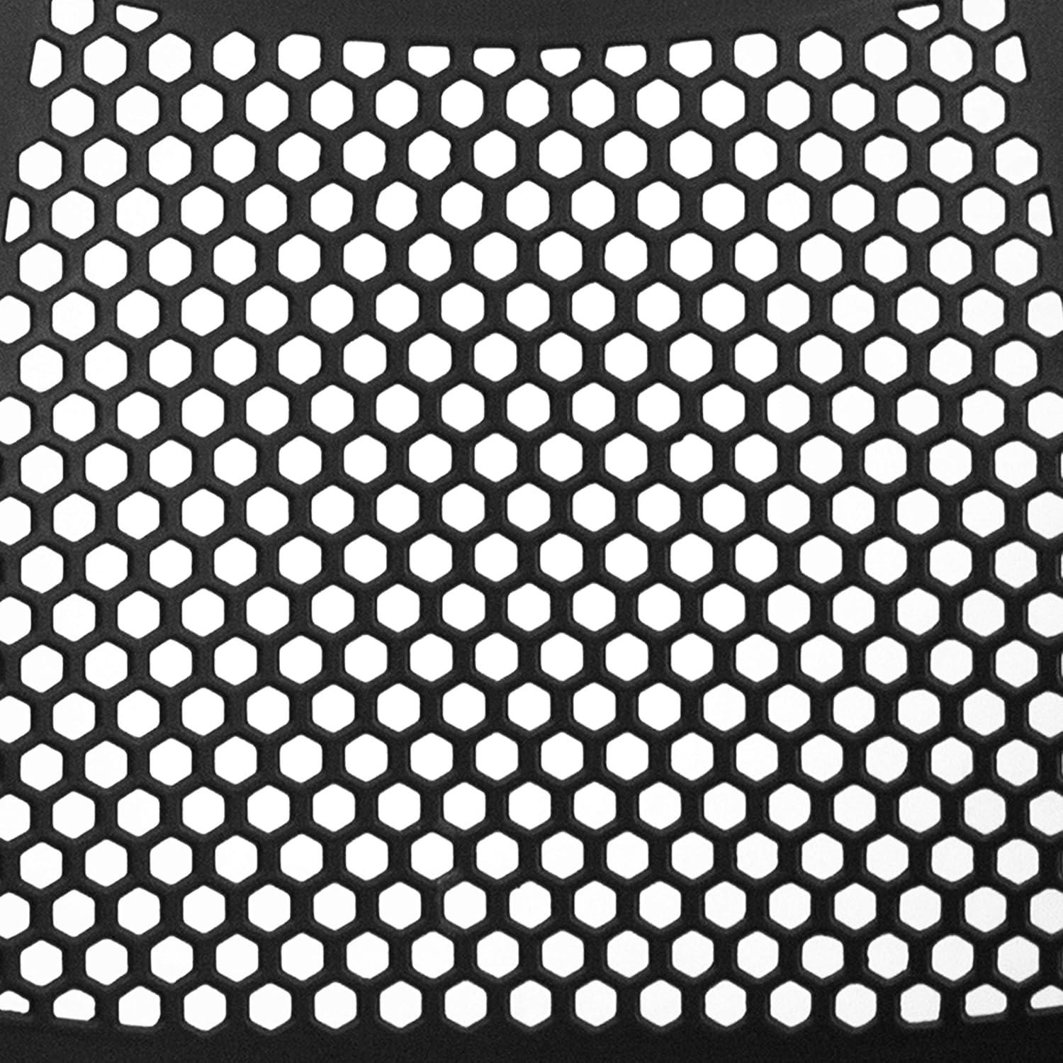 image:imageFlash Furniture HERCULES Series 661 lb Capacity Black Stack Chair with AirVent Back and Black Powder Coated Sled BaseBlack