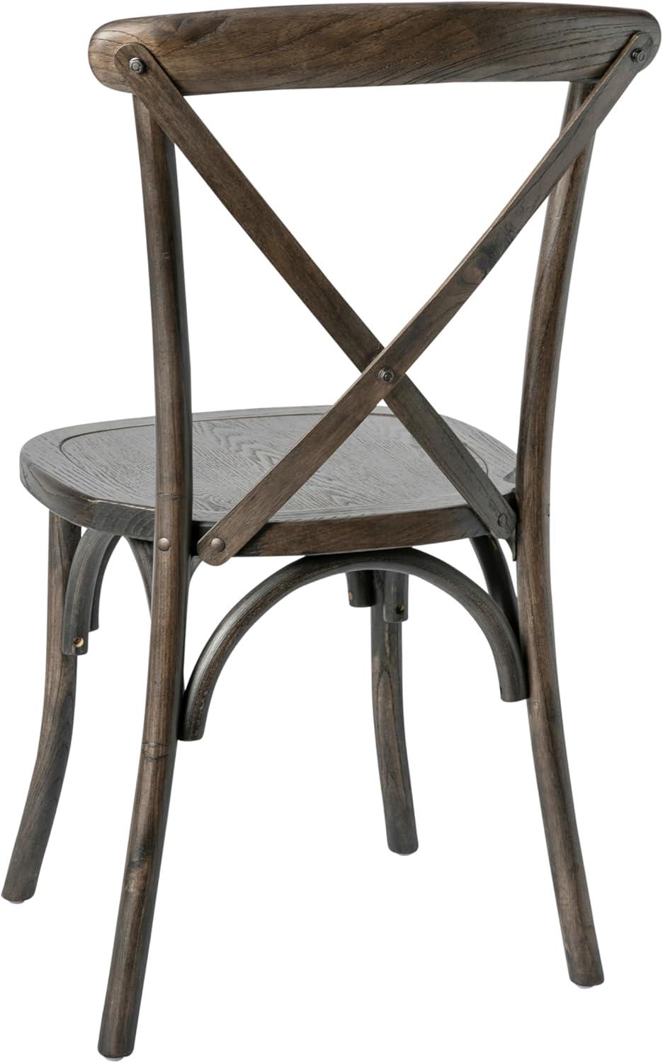image:imageFlash Furniture HERCULES Series Early American Cross Back ChairEarly American