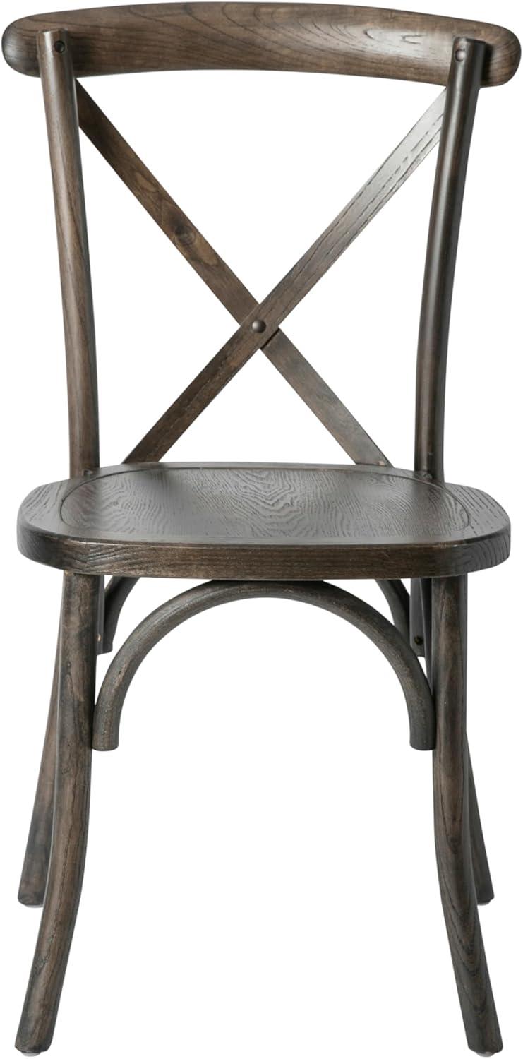 image:imageFlash Furniture HERCULES Series Early American Cross Back ChairEarly American