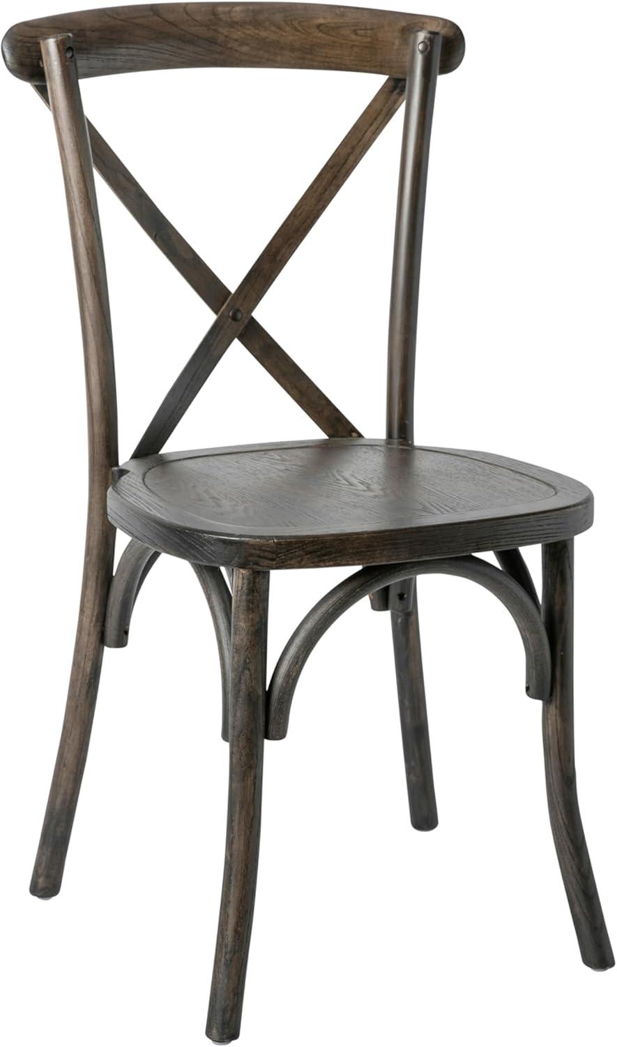 image:imageFlash Furniture HERCULES Series Early American Cross Back ChairEarly American