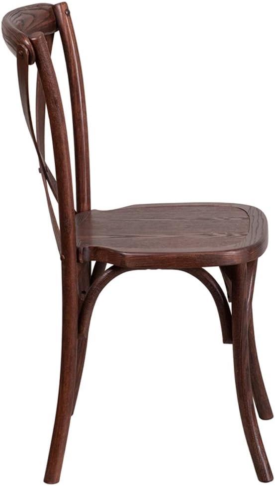 image:imageFlash Furniture HERCULES Series Early American Cross Back ChairMahogany