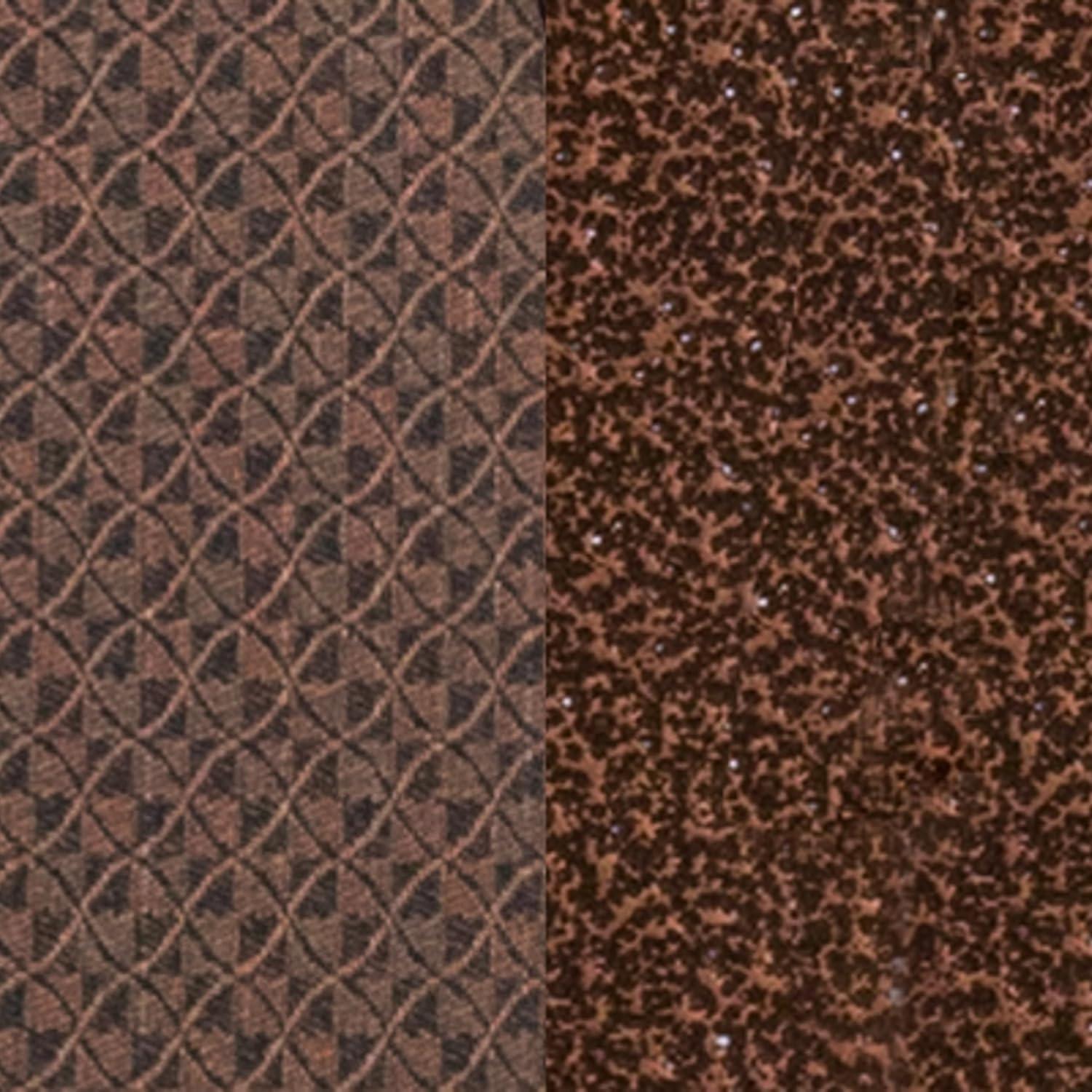 image:imageFlash Furniture HERCULES Series Teardrop Back Stacking Banquet Chair in Black Patterned Fabric Silver Vein FrameBrown Patterned FabricCopper Vein Frame