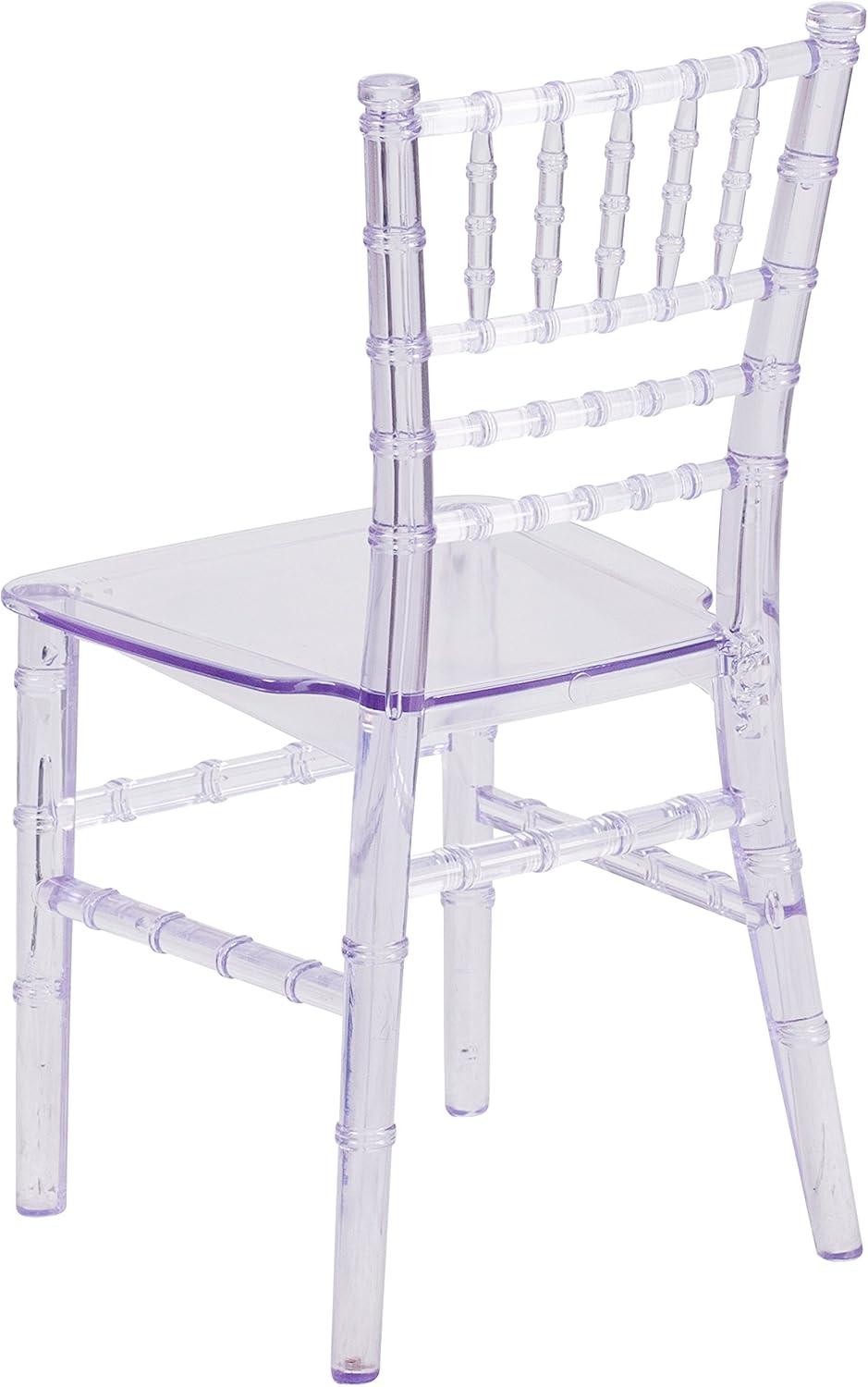 image:imageFlash Furniture Hercules Series Childrens Resin Event Chair CommercialResidential All Occasion Chair 330 lb Static Weight Capacity GoldClear