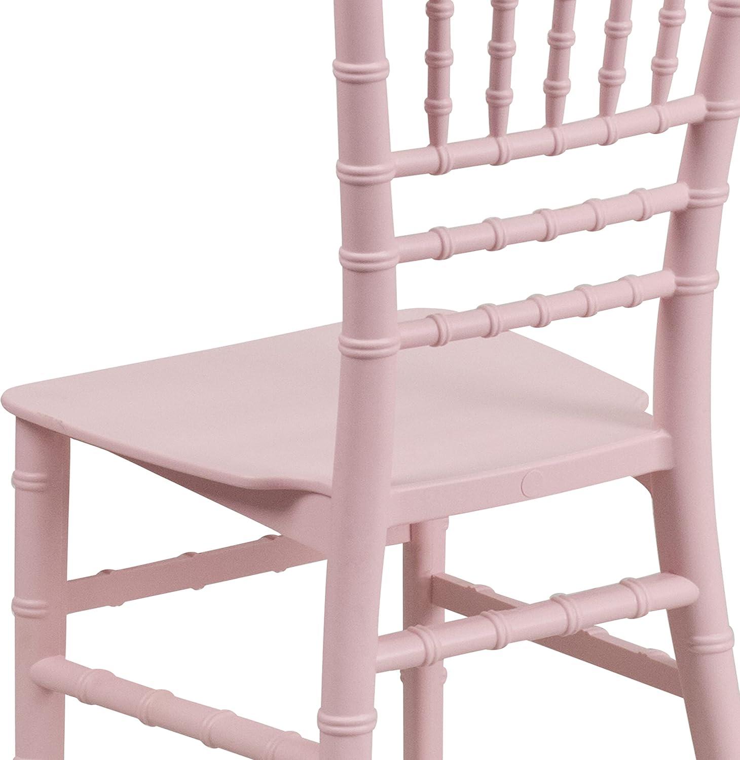 image:imageFlash Furniture Hercules Series Childrens Resin Event Chair CommercialResidential All Occasion Chair 330 lb Static Weight Capacity GoldPink