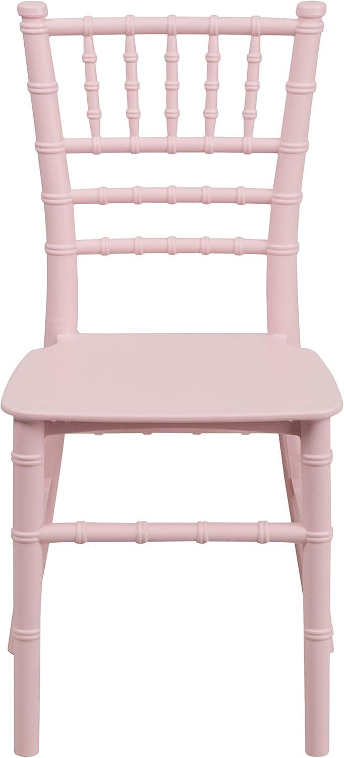 image:imageFlash Furniture Hercules Series Childrens Resin Event Chair CommercialResidential All Occasion Chair 330 lb Static Weight Capacity GoldPink