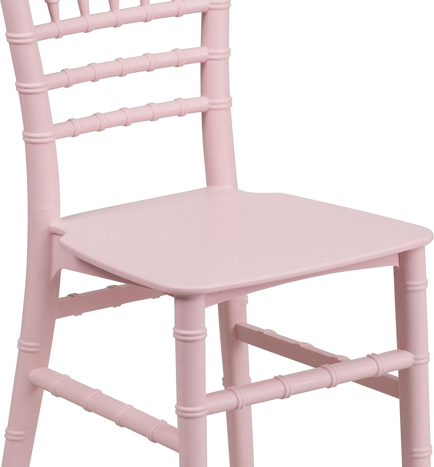 image:imageFlash Furniture Hercules Series Childrens Resin Event Chair CommercialResidential All Occasion Chair 330 lb Static Weight Capacity GoldPink