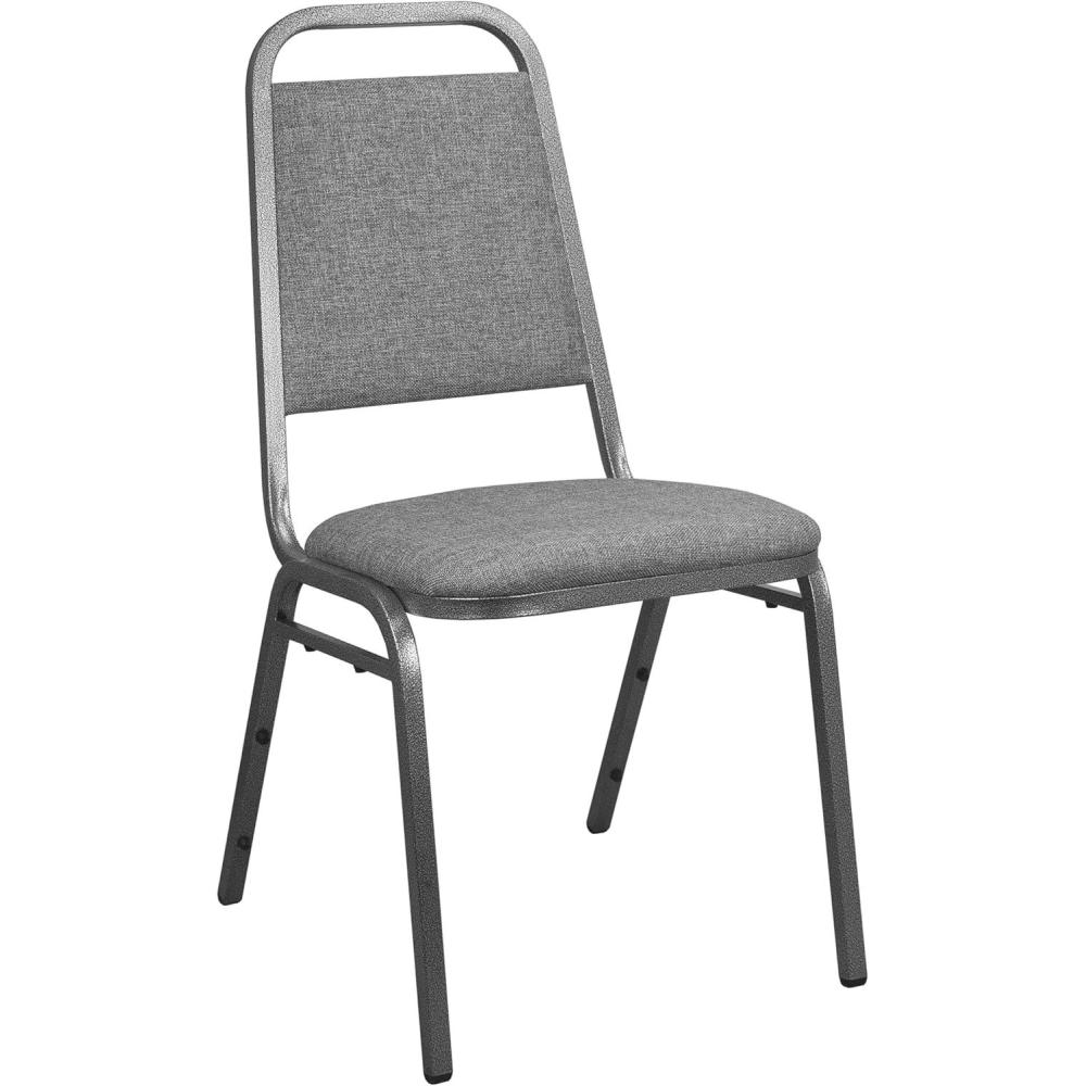 image:imageFlash Furniture Advantage Charcoal Gray FabricPadded Banquet Stackable Chairs