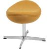 Flash Furniture Egg Series White LeatherSoft Side Reception Chair(Citron Fabric)