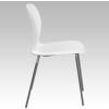 Flash Furniture HERCULES Series 551 lb. Capacity White Stack Chair(White)