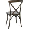 Flash Furniture HERCULES Series Early American Cross Back Chair(Early American)