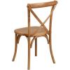 Flash Furniture HERCULES Series Early American Cross Back Chair(Oak)