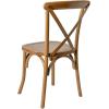 Flash Furniture HERCULES Series Early American Cross Back Chair(Pecan)