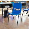 Flash Furniture Hercules Flex Comfort Classroom Stack Chair, Heavy-Duty Construction, Ergonomic Flex Back, Powder-Coated Steel Frame, Fixed Floor Glides, Black(Navy)