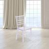 Flash Furniture Hercules Series Children’s Resin Event Chair, Commercial/Residential All Occasion Chair, 330 lb. Static Weight Capacity, Gold(Clear)