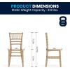 Flash Furniture Hercules Series Children’s Resin Event Chair, Commercial/Residential All Occasion Chair, 330 lb. Static Weight Capacity, Gold(Gold)