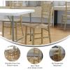 Flash Furniture Hercules Series Children’s Resin Event Chair, Commercial/Residential All Occasion Chair, 330 lb. Static Weight Capacity, Gold(Gold)