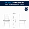 Flash Furniture Hercules Series Children’s Resin Event Chair, Commercial/Residential All Occasion Chair, 330 lb. Static Weight Capacity, Gold(White)