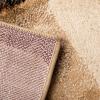 Flash Furniture Caldor Collection 6′ x 9′ Abstract Area Rug – Black and Gray Olefin Facing – Jute Backing – Living Room or Bedroom(5′ x 7’6″ (Rectangular))