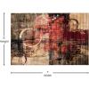 Flash Furniture Caldor Collection 6′ x 9′ Abstract Area Rug – Black and Gray Olefin Facing – Jute Backing – Living Room or Bedroom(5′ x 7’6″ (Rectangular))