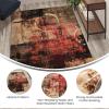 Flash Furniture Caldor Collection 6′ x 9′ Abstract Area Rug – Black and Gray Olefin Facing – Jute Backing – Living Room or Bedroom(5′ x 7’6″ (Rectangular))