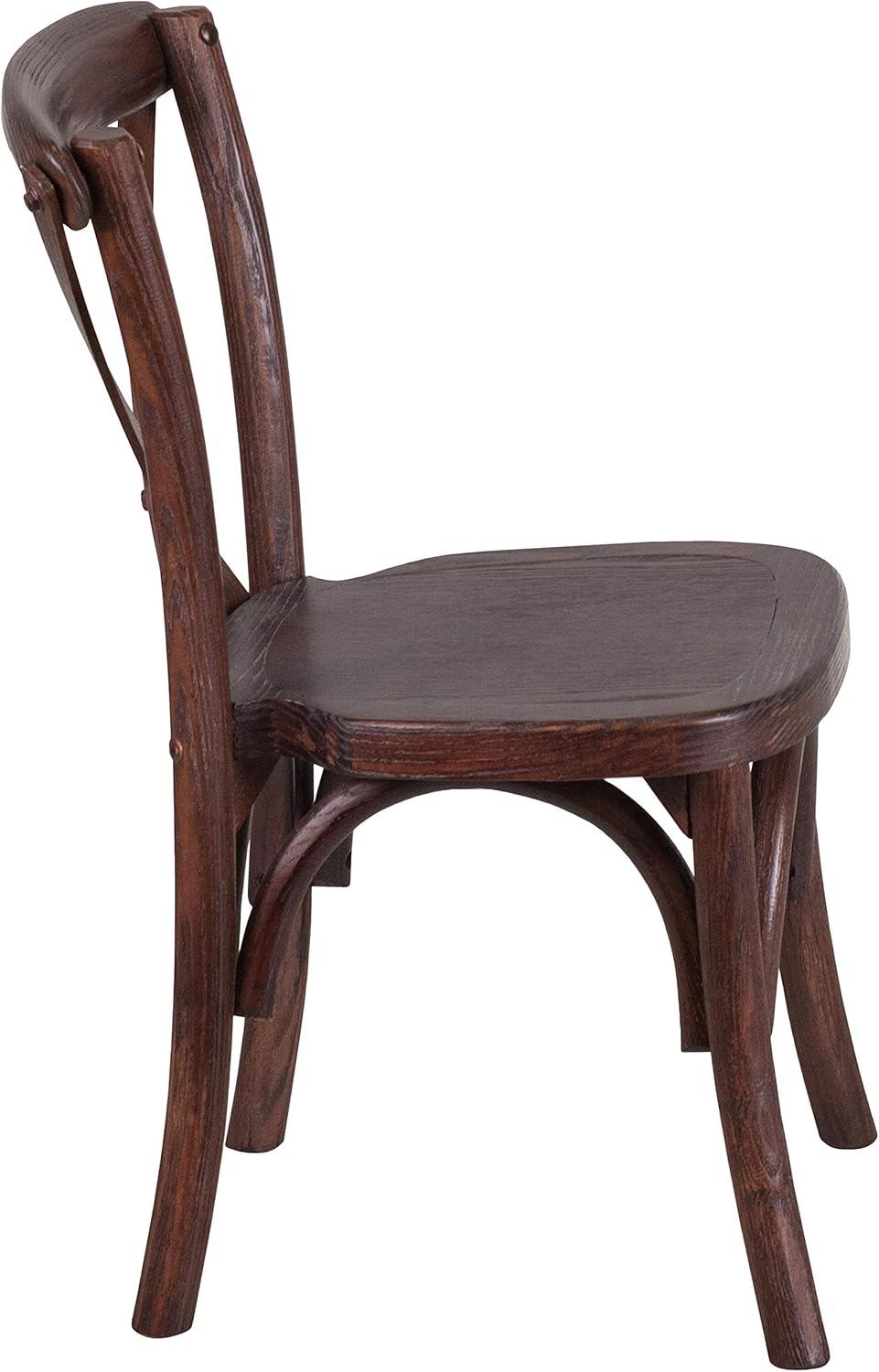 image:imageFlash Furniture HERCULES Series Kids Mahogany Cross Back ChairSet of 2