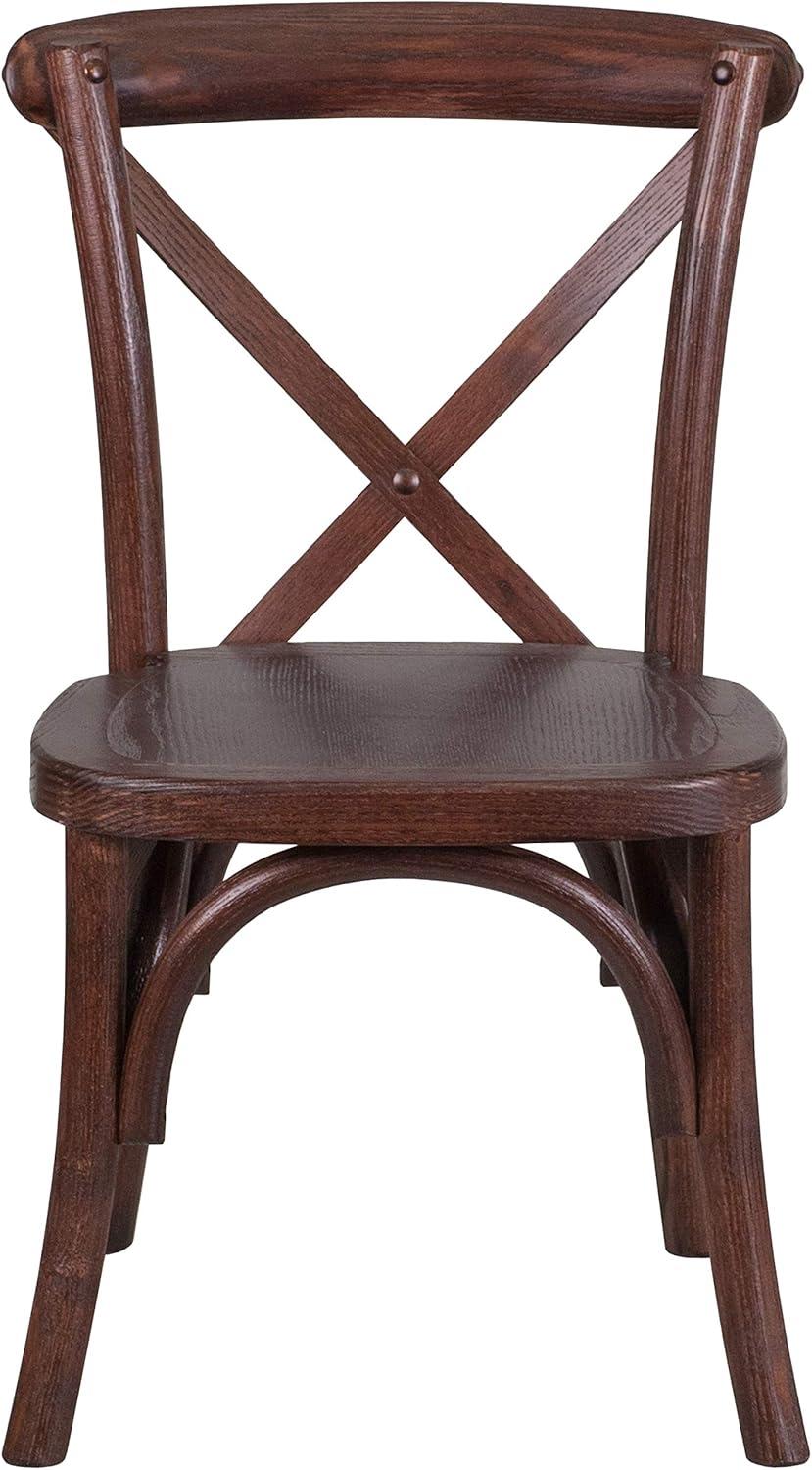 image:imageFlash Furniture HERCULES Series Kids Mahogany Cross Back ChairSet of 2